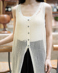 Crochet Long Vest