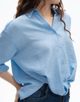 Collar Wrap Shirt