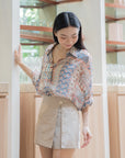 Wrap Front Mini Skort