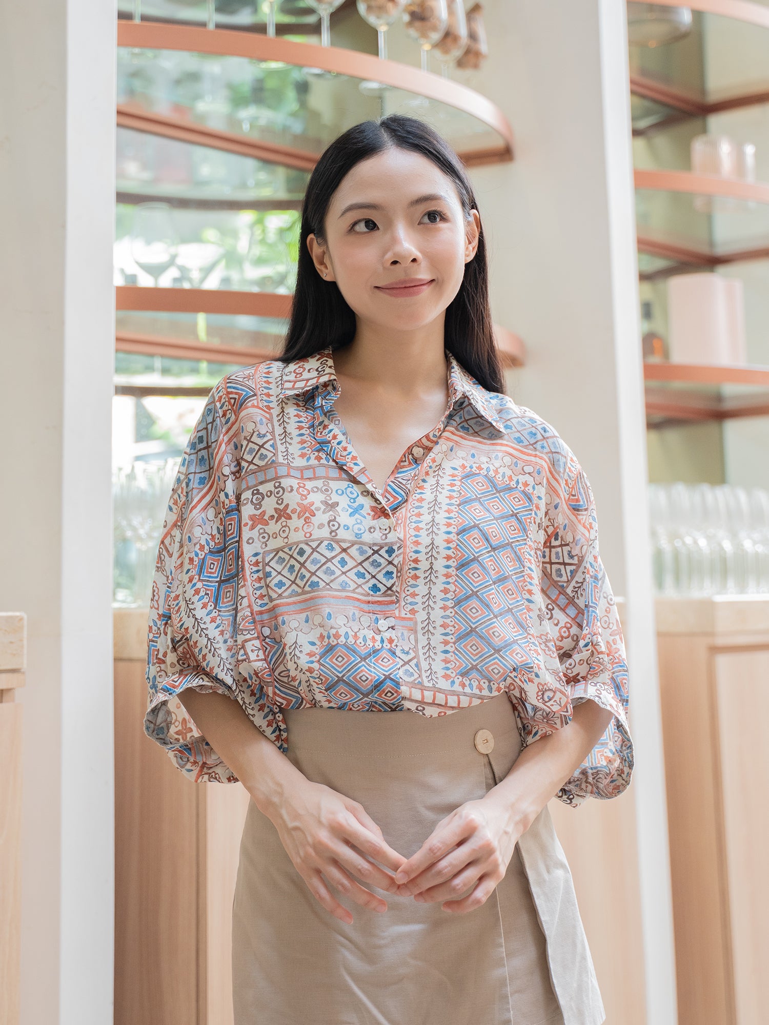 Relaxed Printed Shirt