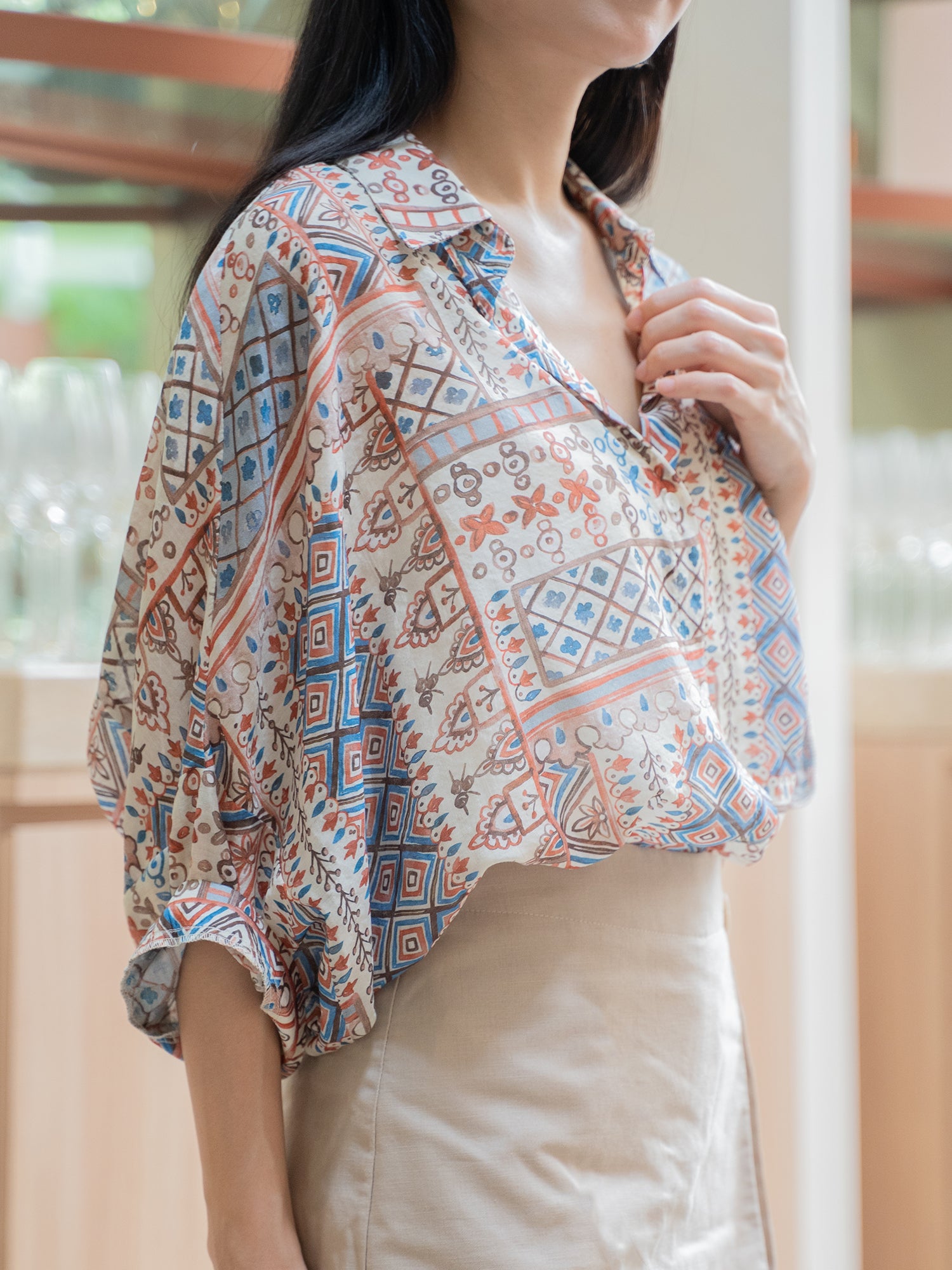 Relaxed Printed Shirt
