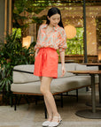 Drawstring Linen Shorts