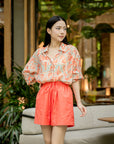 Drawstring Linen Shorts