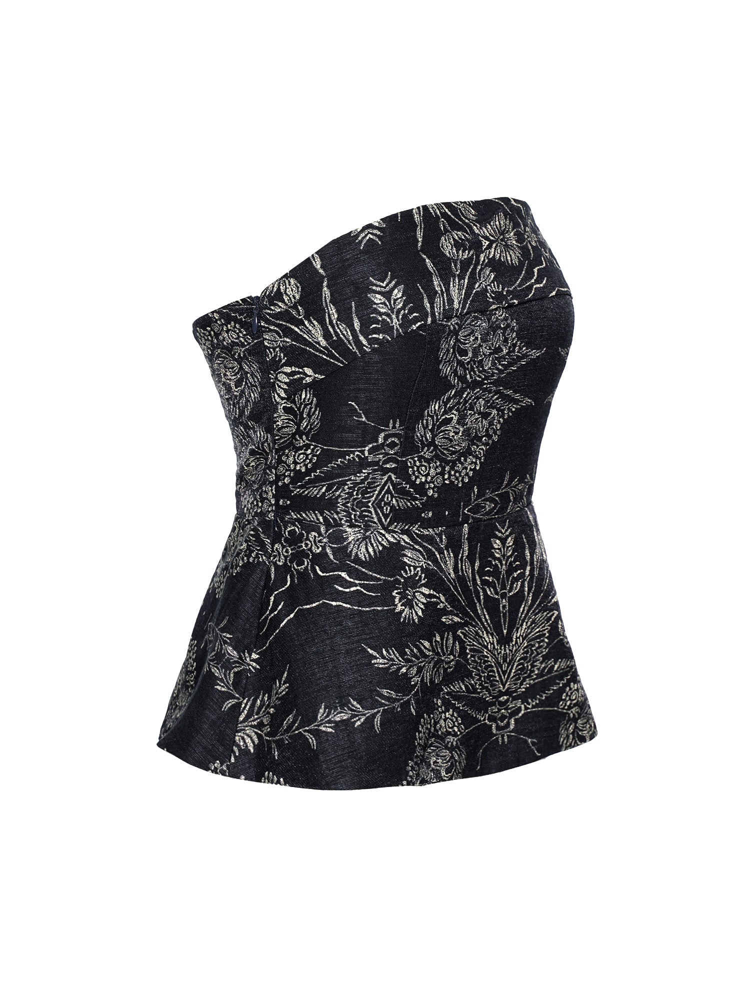 Floral Peplum Top