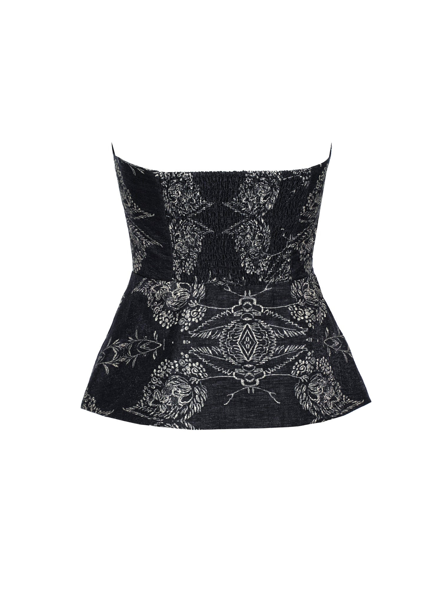 Floral Peplum Top