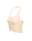 Double Layered Halter Neck Crop Top