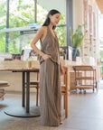 Pinstripe Drawstring Pants