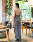 Pinstripe Drawstring Pants