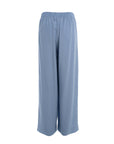 Lyocell Linen Blend Flowy Wide-Leg Pants