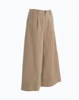Wide-Leg Cropped Pants