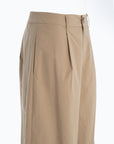Wide-Leg Cropped Pants