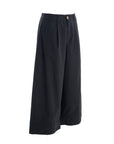 Wide-Leg Cropped Pants