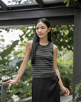 Striped Rib Tank Top
