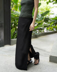 Wrap Midi Skirt