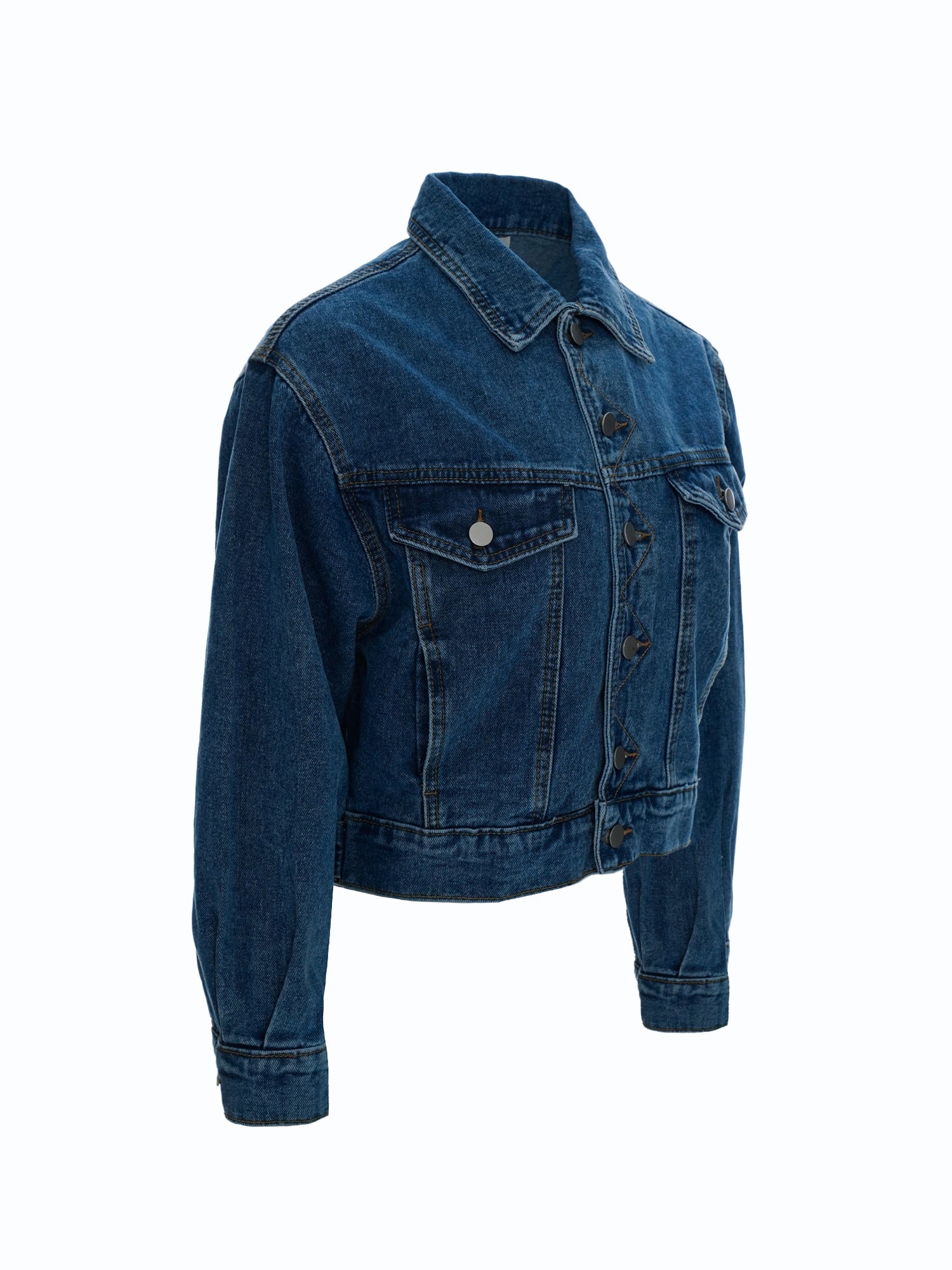 Cropped Denim Jacket