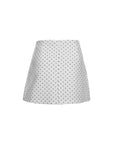 Polka A-Line Wrapped Skirt