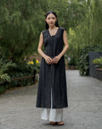 Sheer Textured Tunic Top