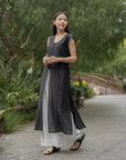 Sheer Textured Tunic Top