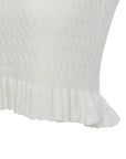 Cable-Knit Peplum Camisole