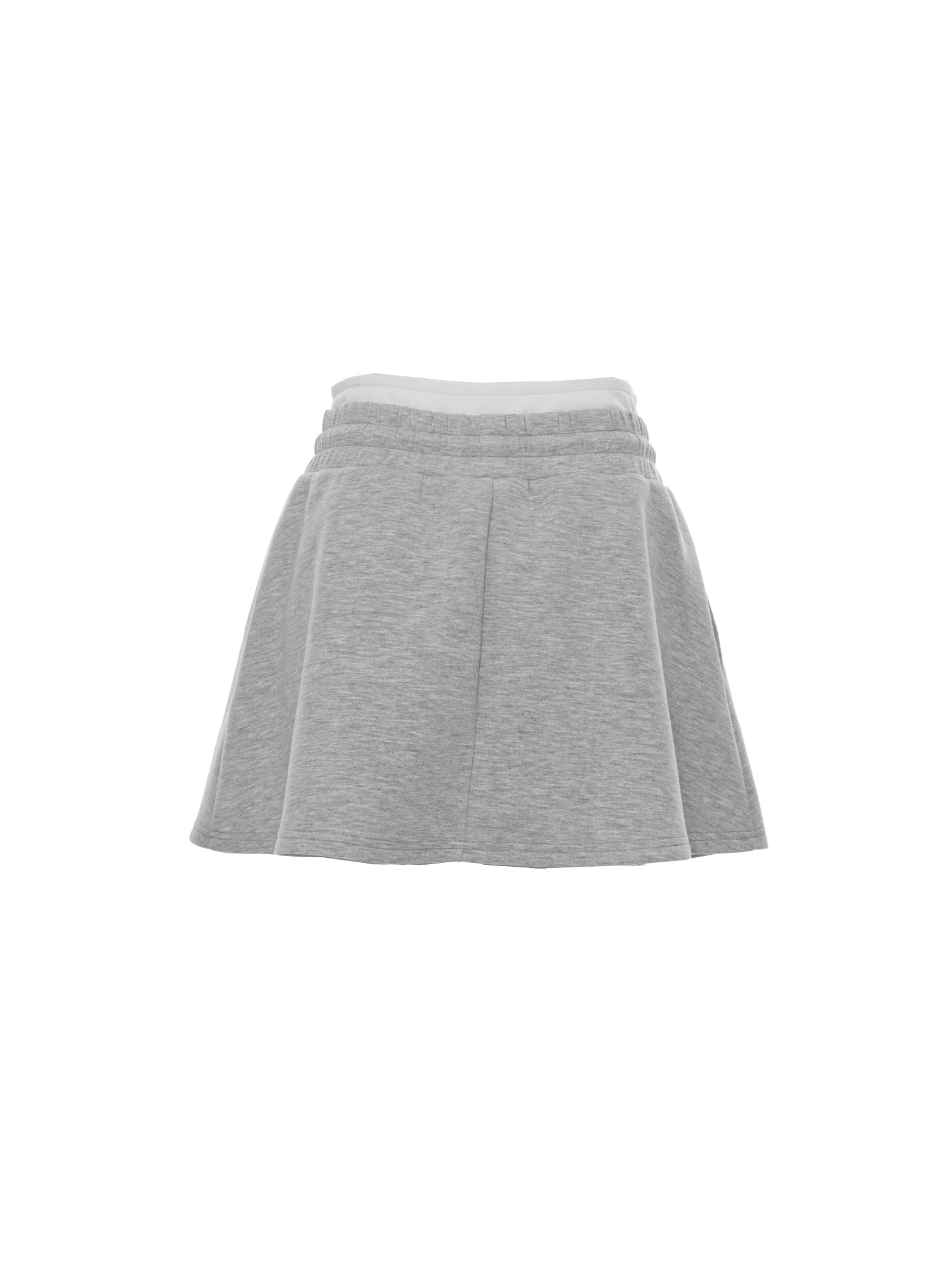Sporty Drawstring Skirt with inner