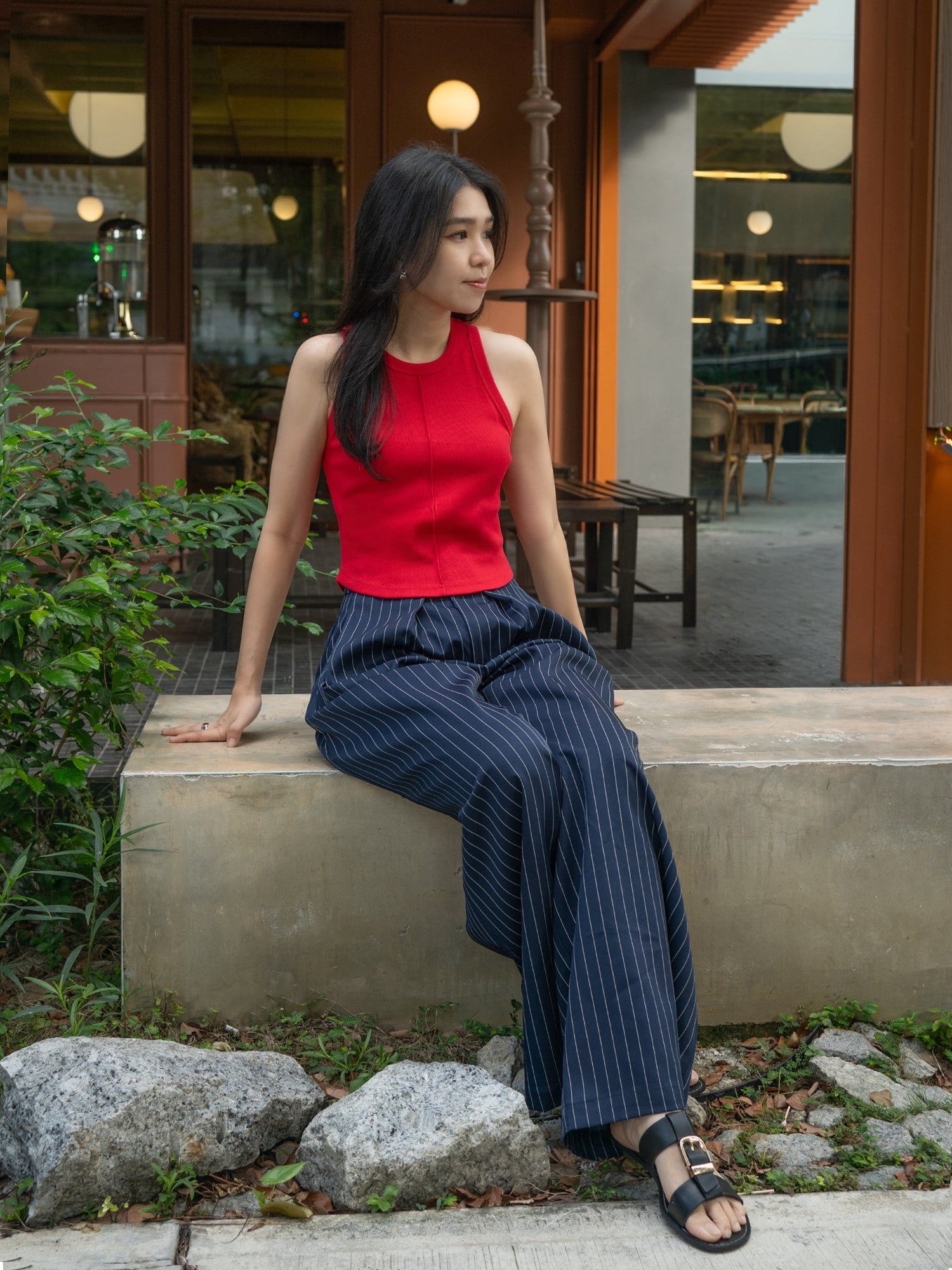 Sleeveless Knit Tank