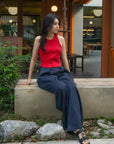 Sleeveless Knit Tank