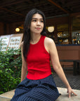 Sleeveless Knit Tank