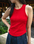 Sleeveless Knit Tank