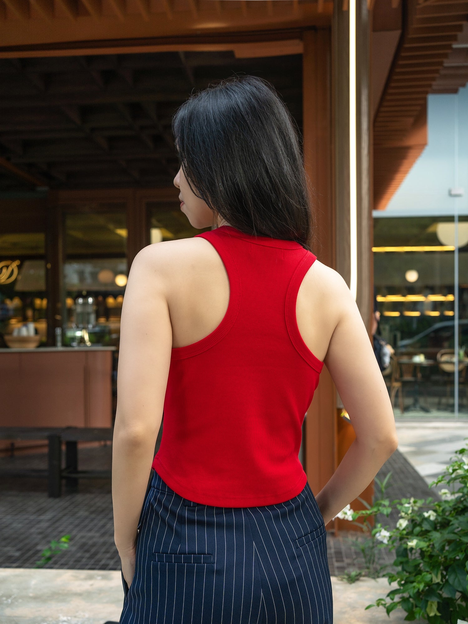 Sleeveless Knit Tank