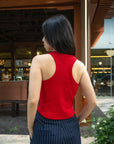Sleeveless Knit Tank