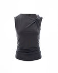 Asymmetric Ruched Top
