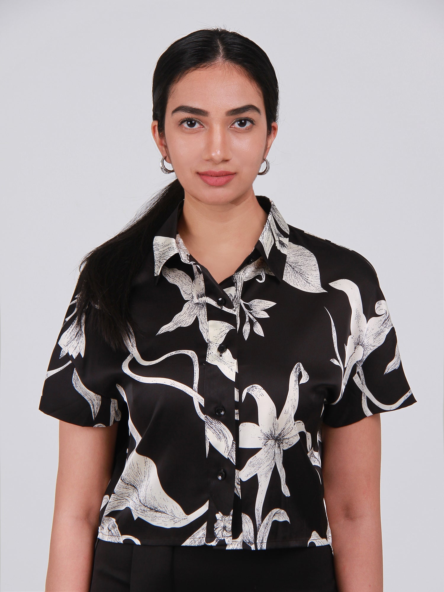 Alyaa Satin Shirt