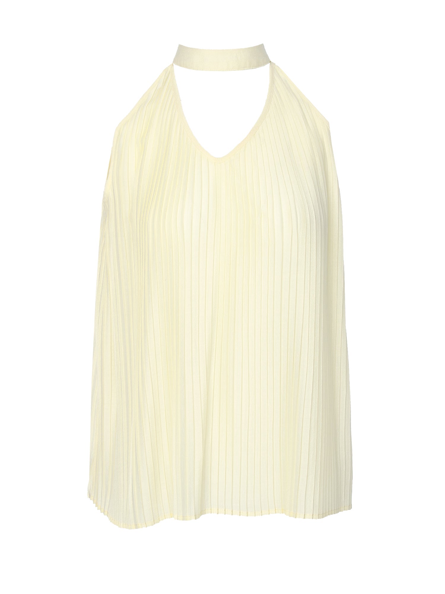 Jetta Pleated Halter Top