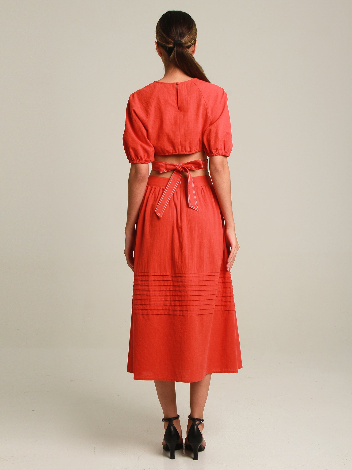 Cassandra Flair Midi Skirt