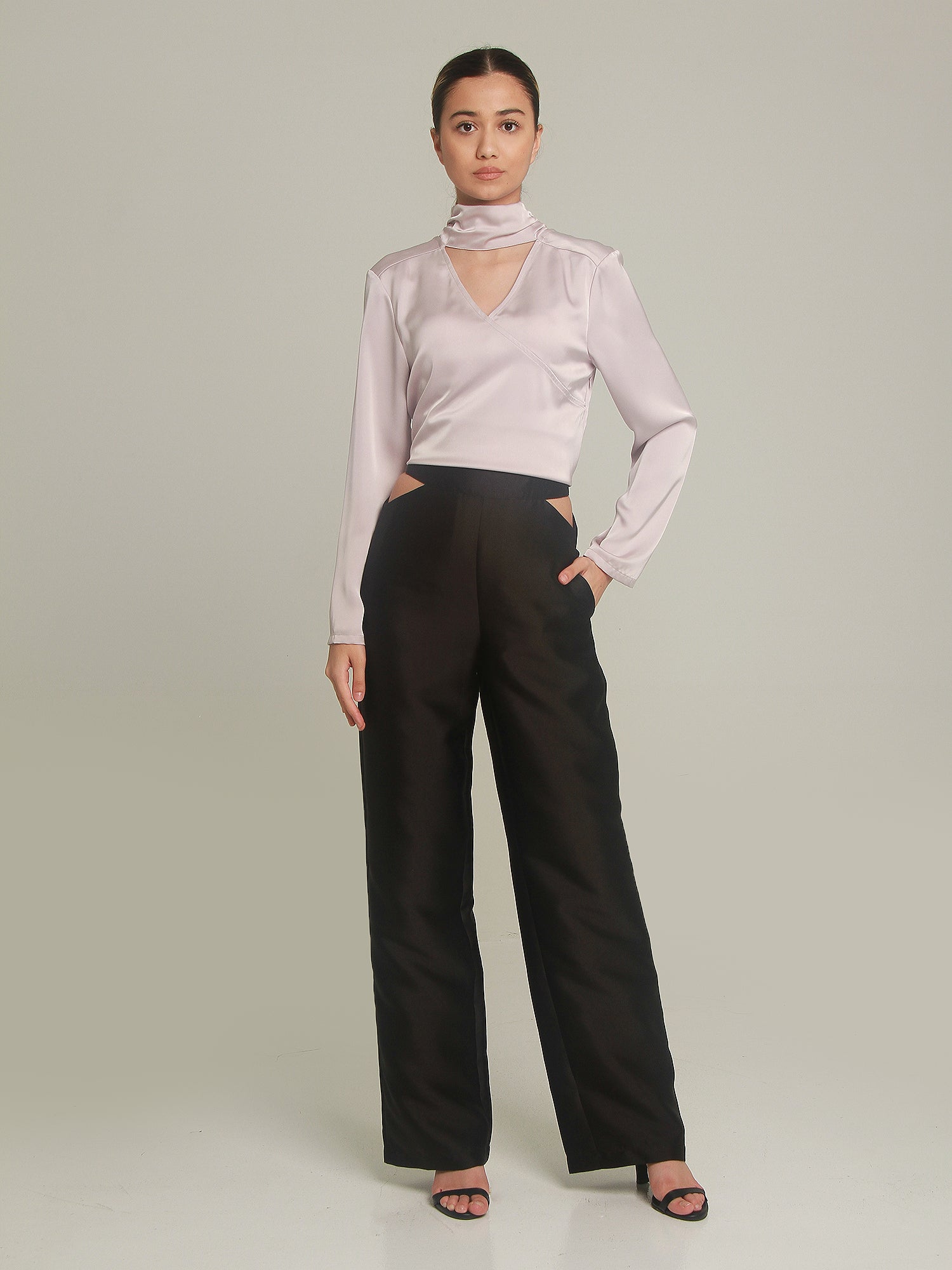 Zoe Cut Out Trousers