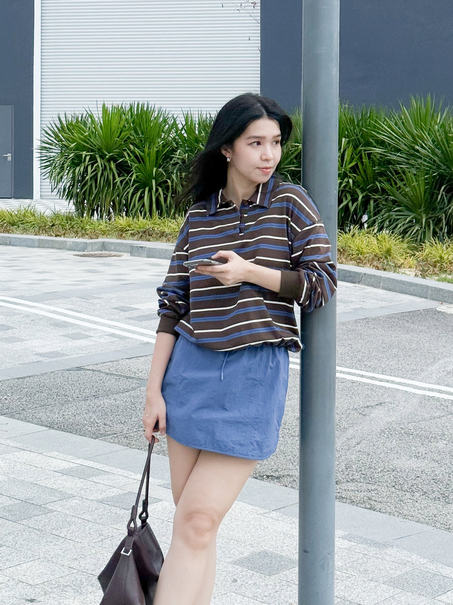 Retro Stripe Polo