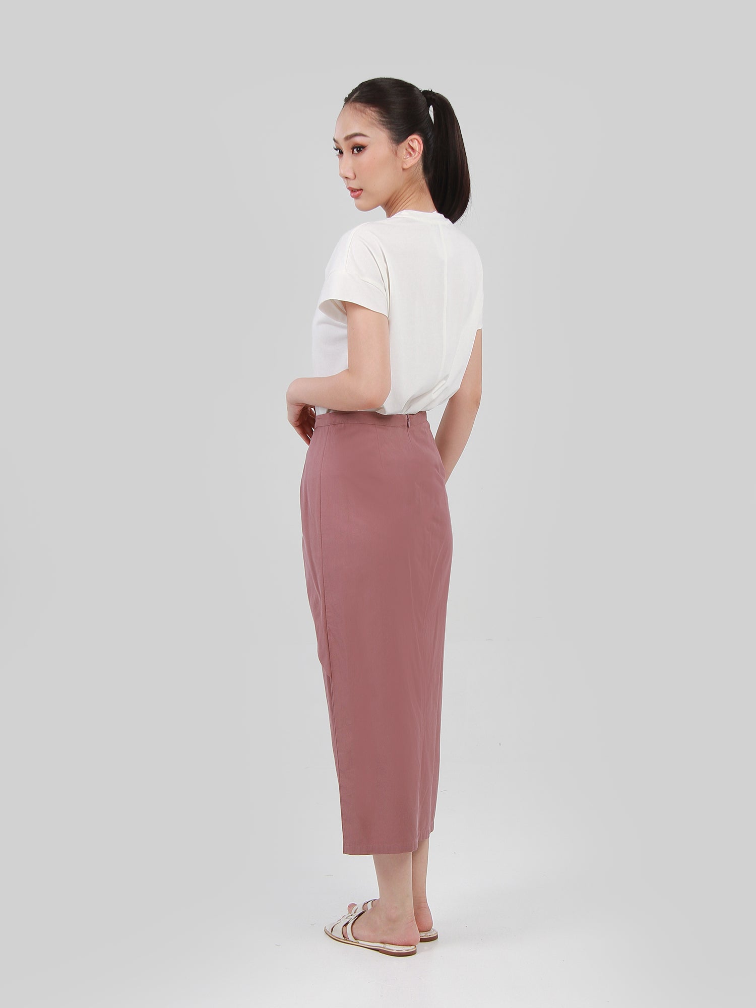 Luca Draped Skirt