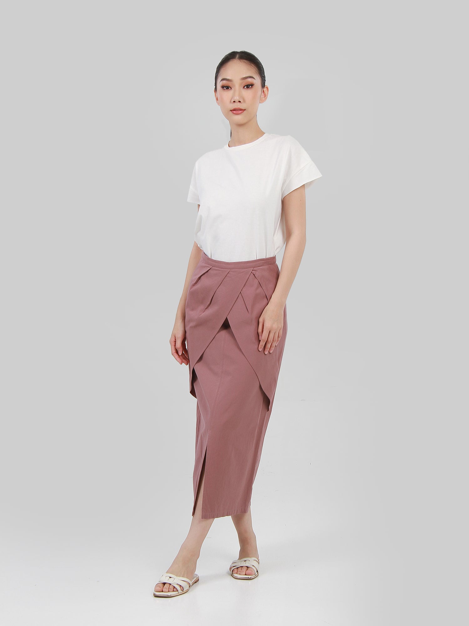 Luca Draped Skirt
