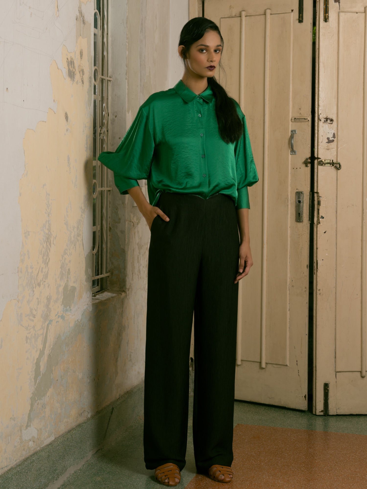 Rachel Satin Shirt