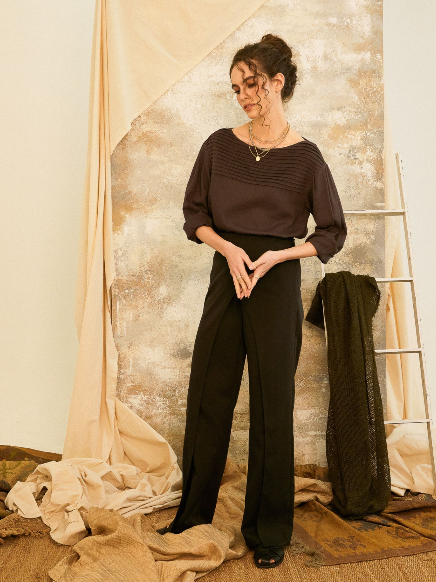 Janiss Wrapped Trousers