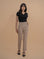 Tapered Piping Trousers