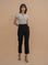 Tapered Piping Trousers