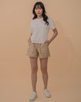 Utility Style Drawstring Shorts