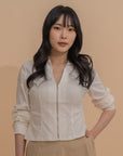 Zip-Up Fitted Top